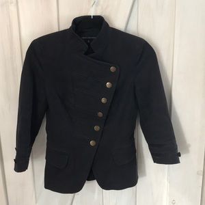 French Connection Navy military jacket size 6
